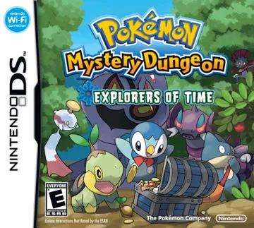 Pokemon Mystery Dungeon - Explorers of Time (USA) box cover front